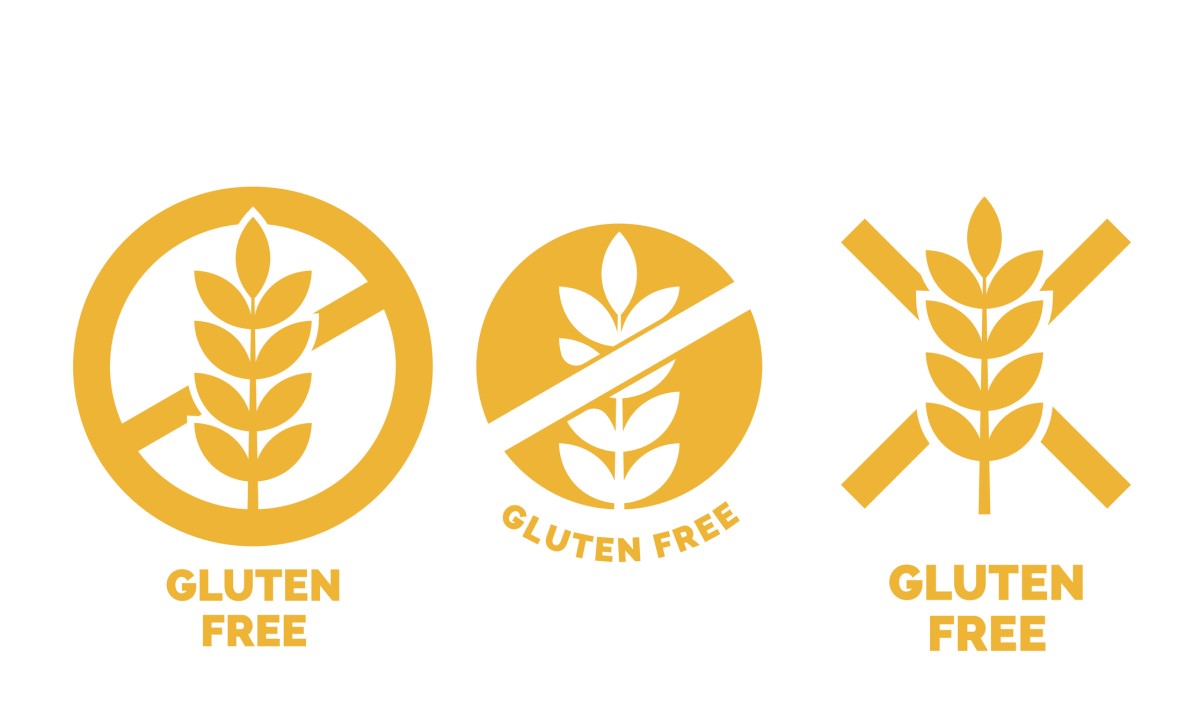 Glutenvrij symbool - glutenvrij eten, glutenvrij voedsel