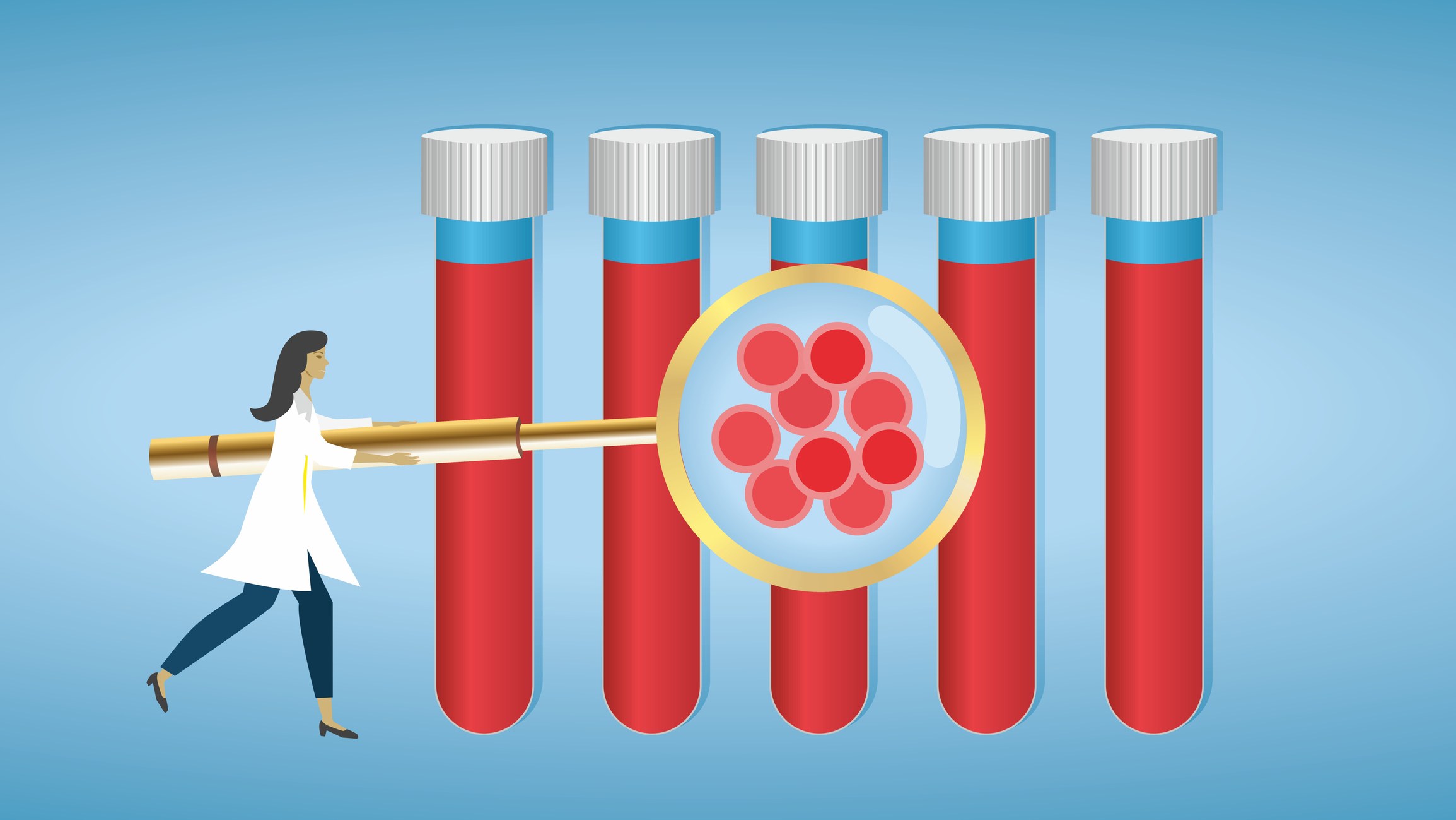 IJzer is een belangrijk bestanddeel van hemoglobine, een rood pigment in rode bloedcellen.