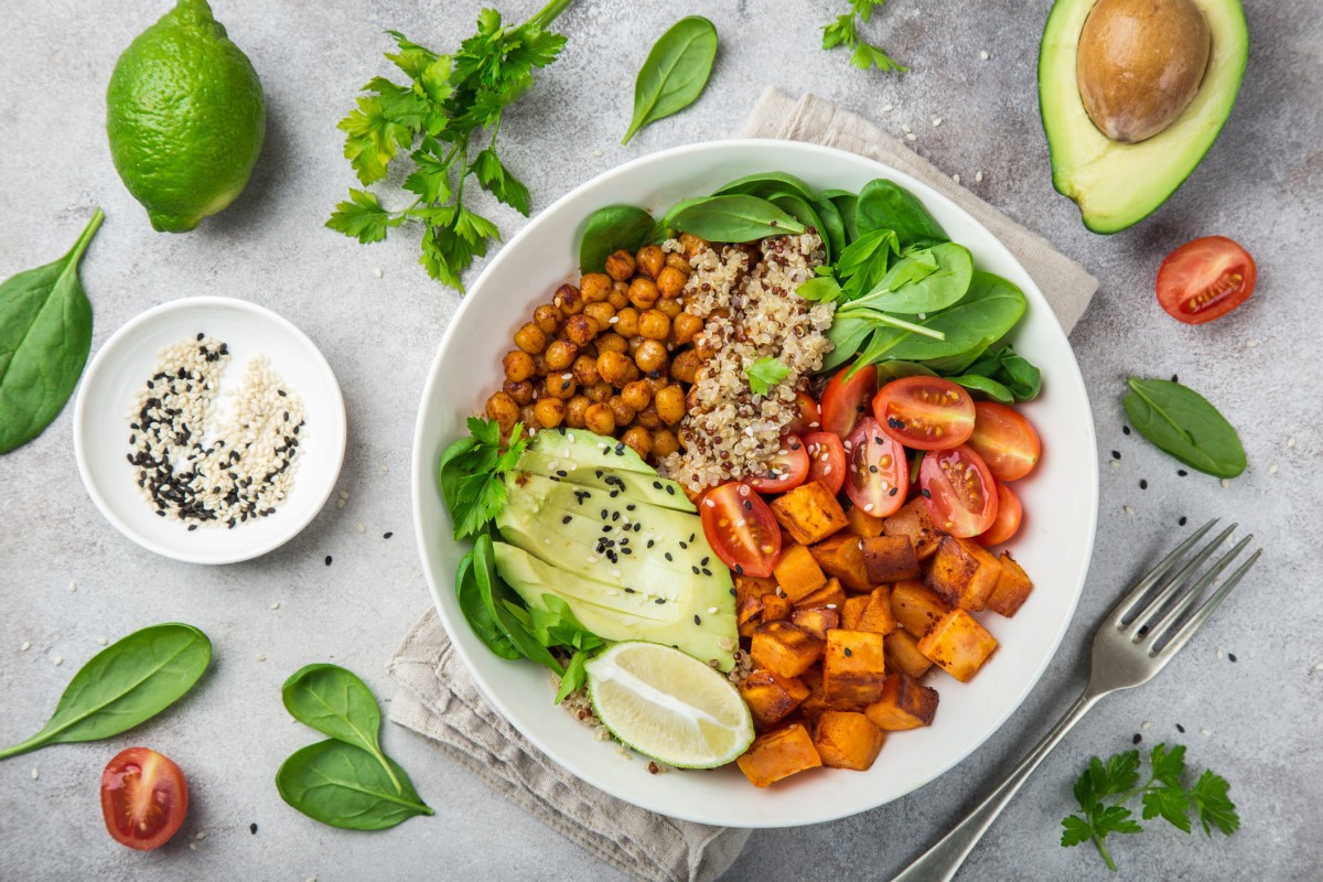 Vegetarische poke bowl