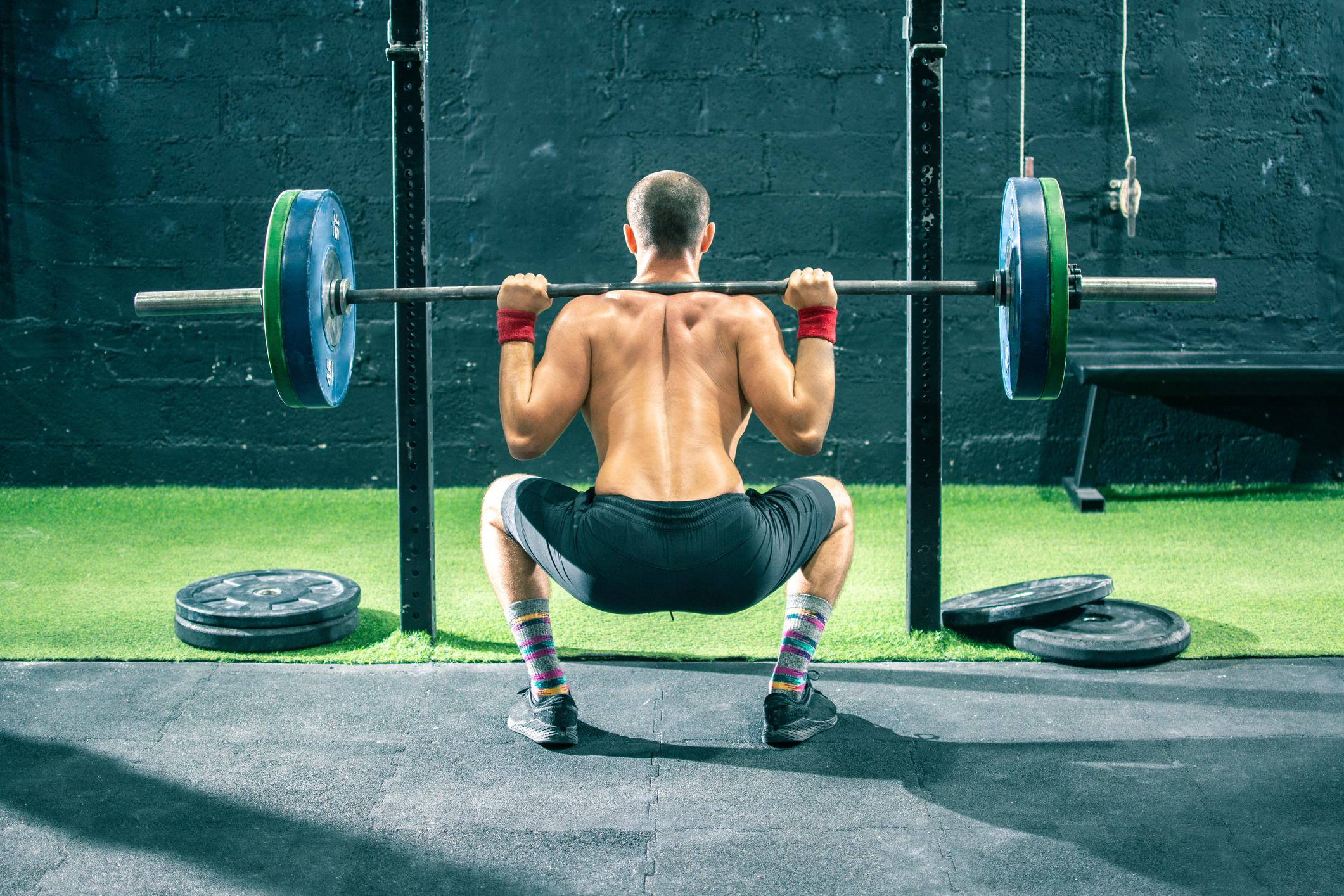 De diepe squat is een van de meest voorkomende oefeningen in CrossFit training.