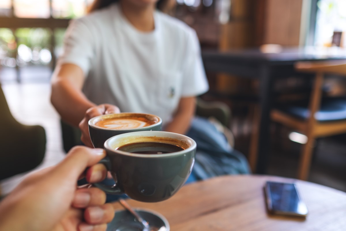 Ontspan en geniet van een koffie met een geliefde