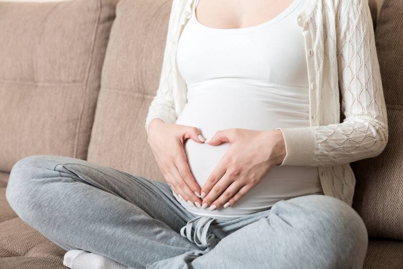 De omvang van de zwangere buik is individueel voor elke zwangere vrouw en hangt af van verschillende factoren. Bron: Getty Images