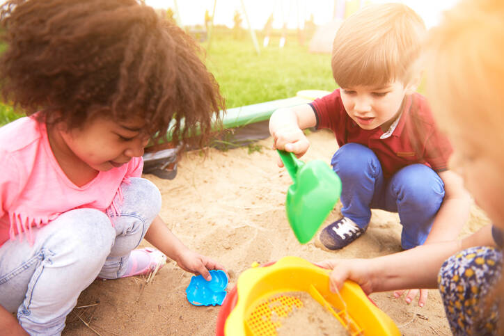 Zandbak voor kinderen als mogelijk gezondheidsrisico?