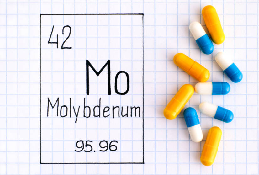 Molybdeen: wat zijn de effecten op het lichaam? Voedingsbronnen + symptomen van tekort en overmaat