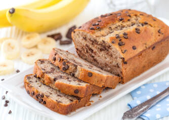 Recept voor heerlijk en gezond bananenbrood