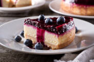 Gezonde bosbessen cheesecake? Probeer het recept met cottage cheese en mascarpone